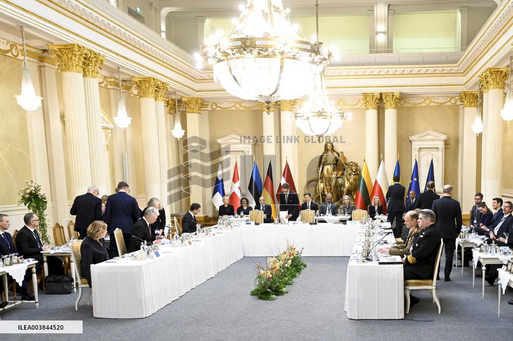 Summit of the Baltic Sea NATO countries in Helsinki