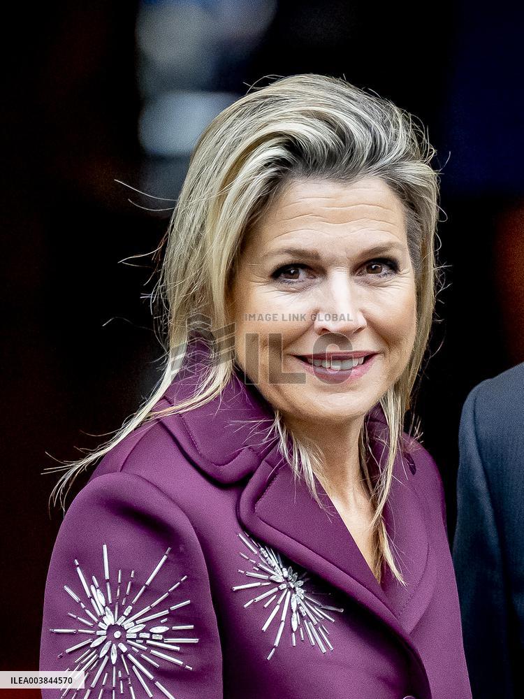 Royals At New Year's Reception - Amsterdam