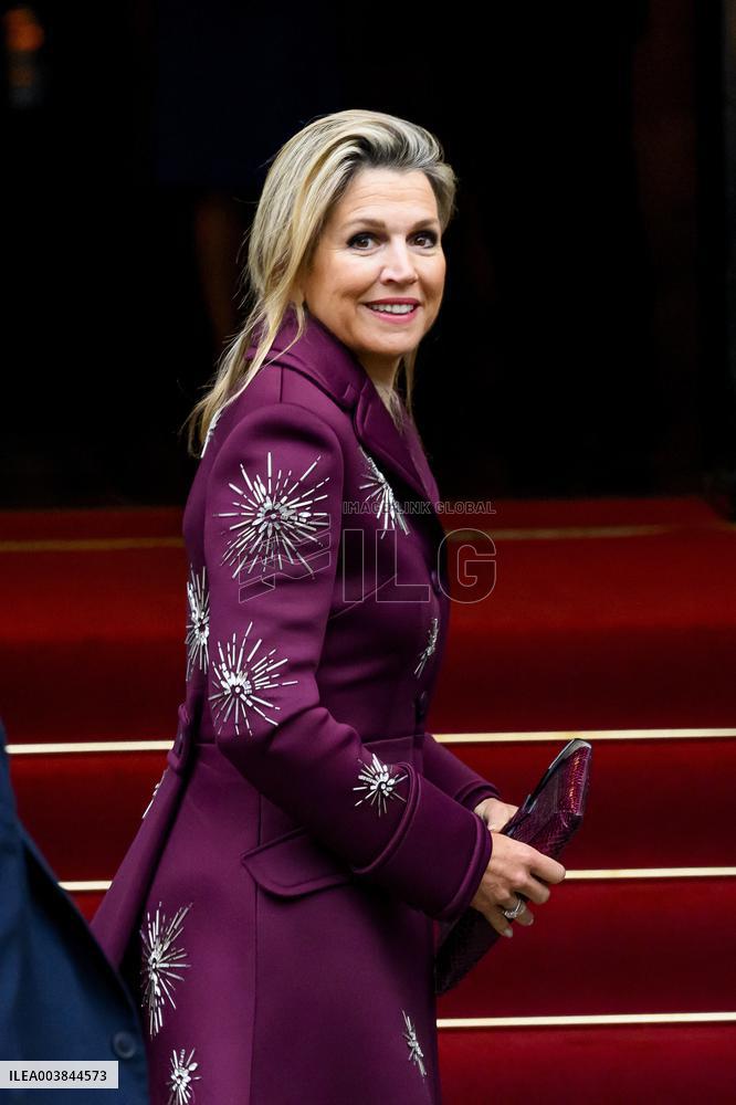 Royals At New Year's Reception - Amsterdam