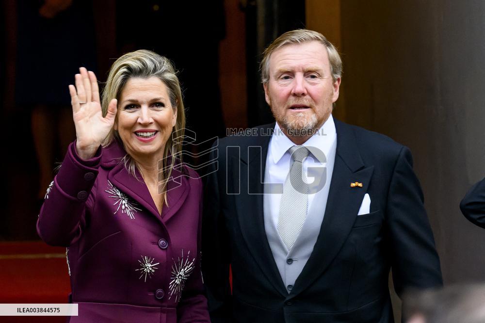 Royals At New Year's Reception - Amsterdam