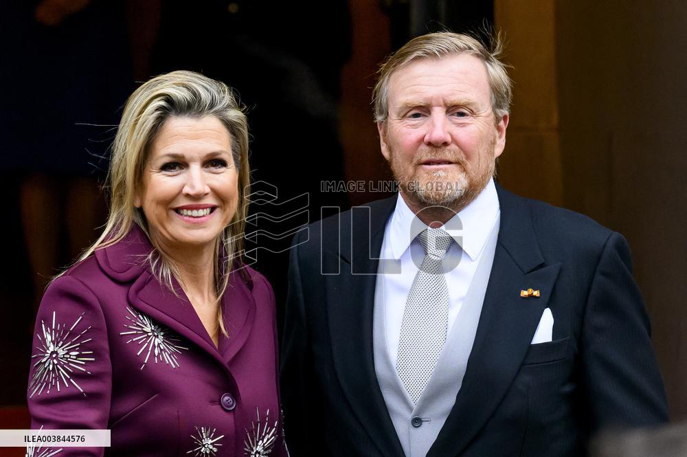 Royals At New Year's Reception - Amsterdam