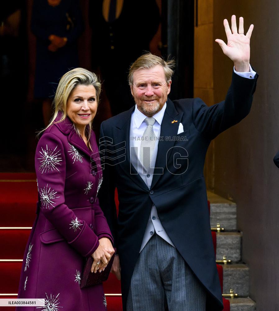 Royals At New Year's Reception - Amsterdam