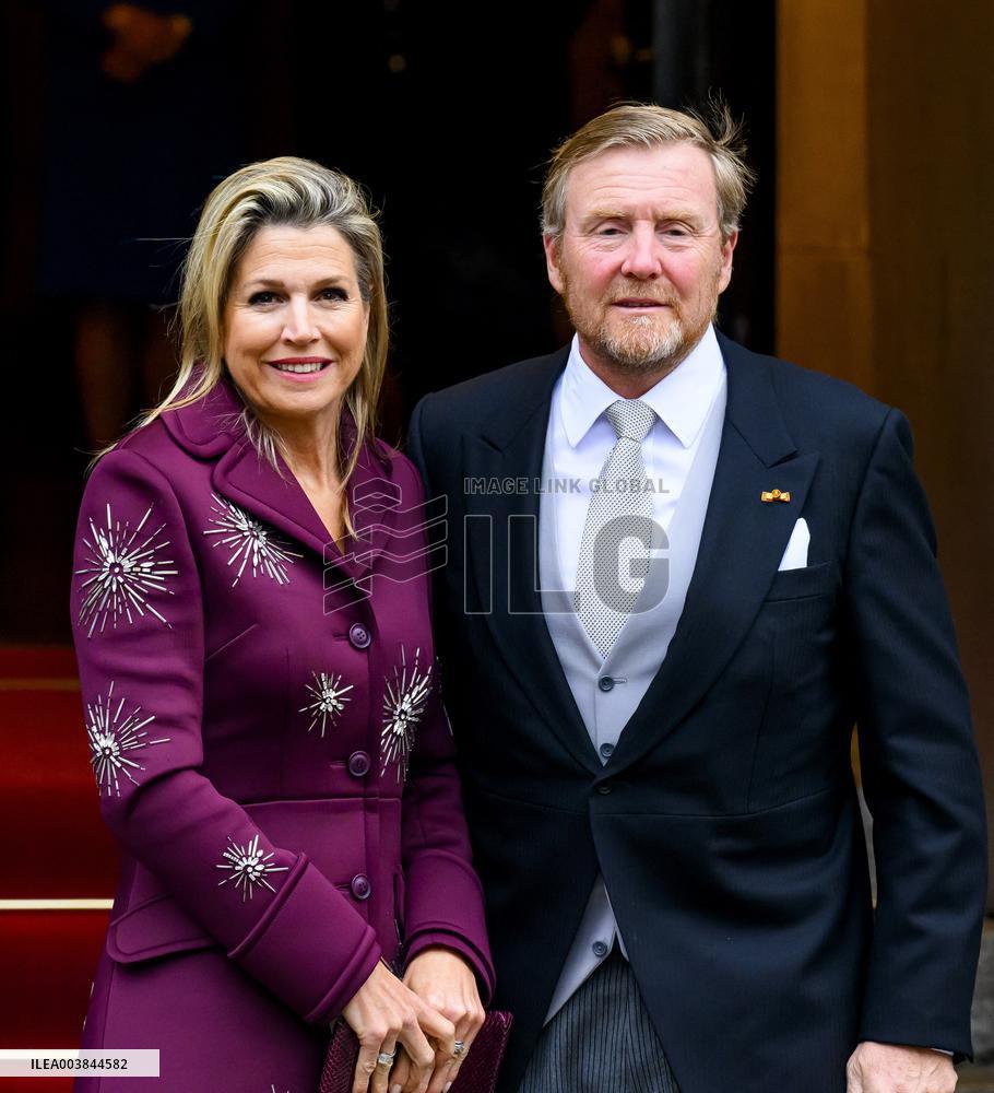 Royals At New Year's Reception - Amsterdam