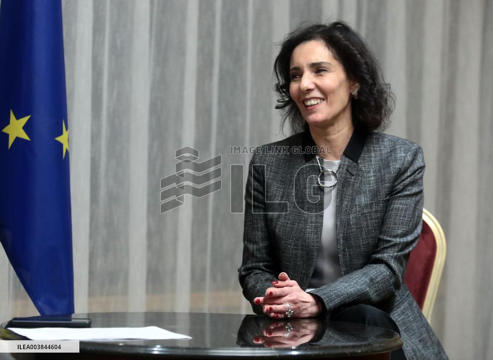 Interview of European Commissioner Hadja Lahbib in Kyiv
