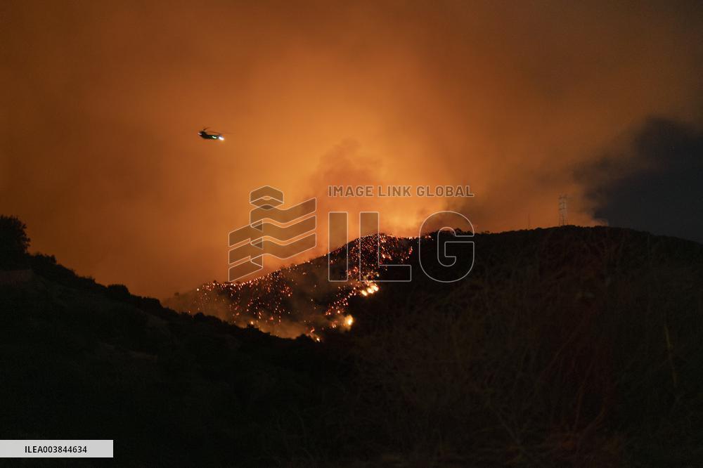 California Wildfires - Brentwood