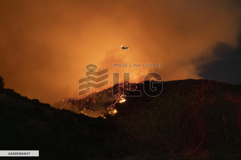 California Wildfires - Brentwood