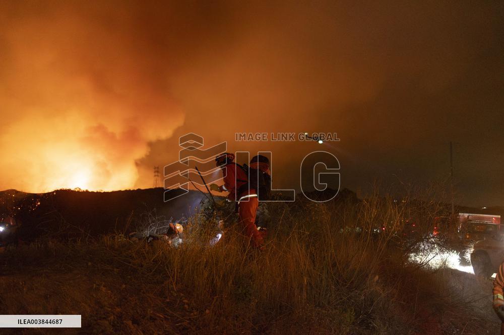California Wildfires - Brentwood