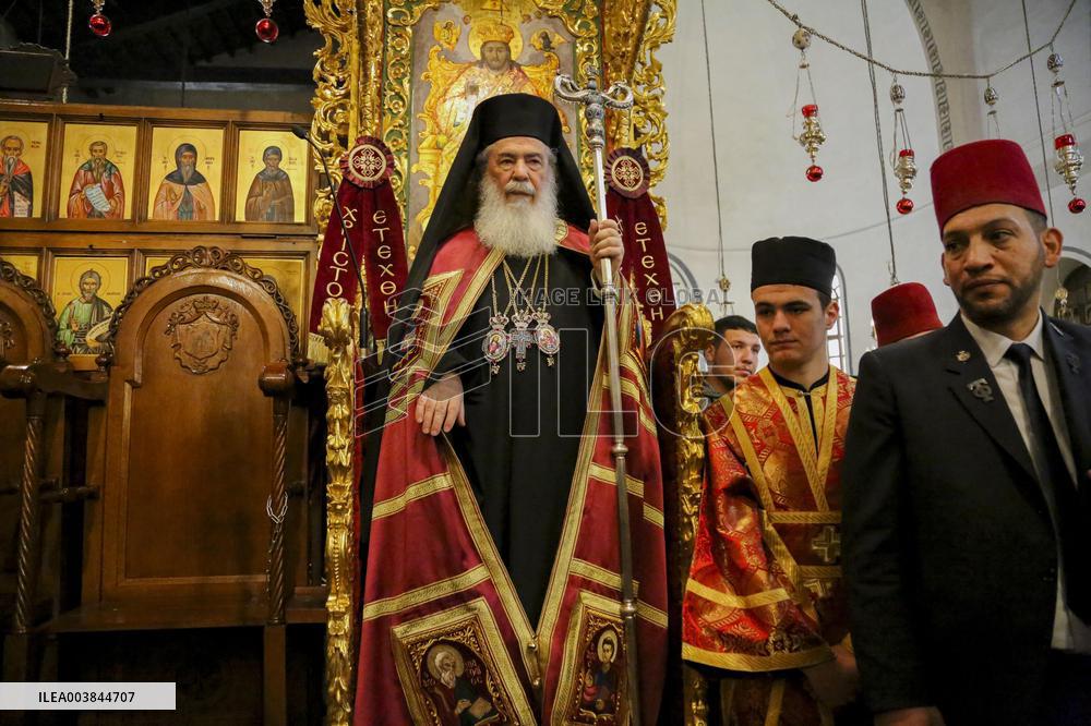 West Bank Celebrating Christian Christmas - Palestine