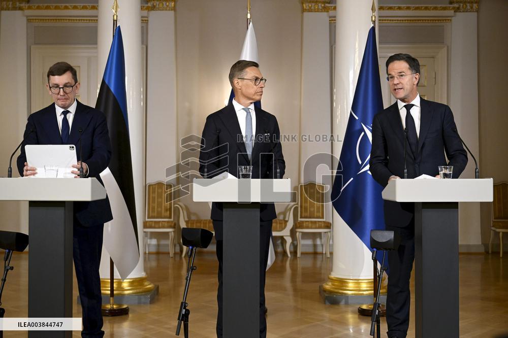 Summit of the Baltic Sea NATO countries in Helsinki