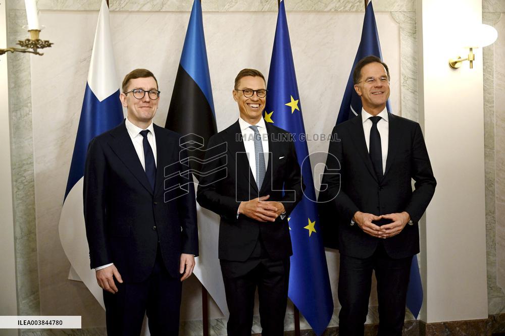 Summit of the Baltic Sea NATO countries in Helsinki