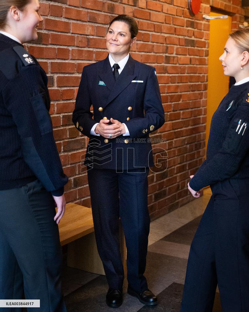CROWN PRINCESS OFFICER TRAINING