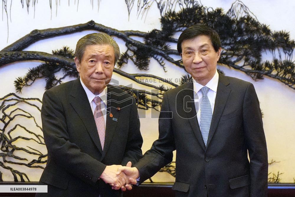 Japan-China dialogue between governing parties in Beijing