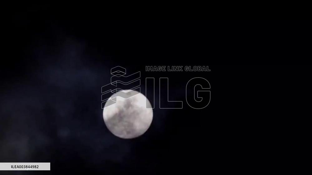 Wolf Moon: First Full Moon Of 2025 Shines In Night Sky 2