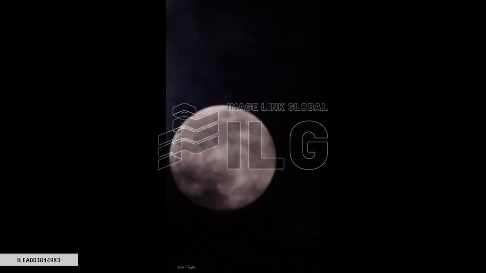 Wolf Moon: First Full Moon Of 2025 Shines In Night Sky