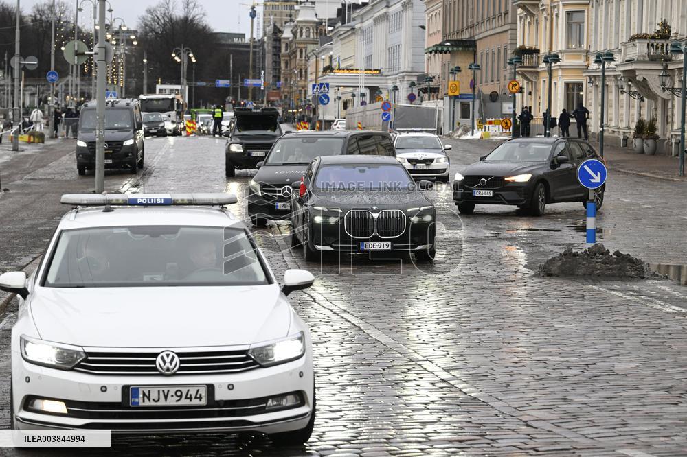 Summit of the Baltic Sea NATO countries in Helsinki