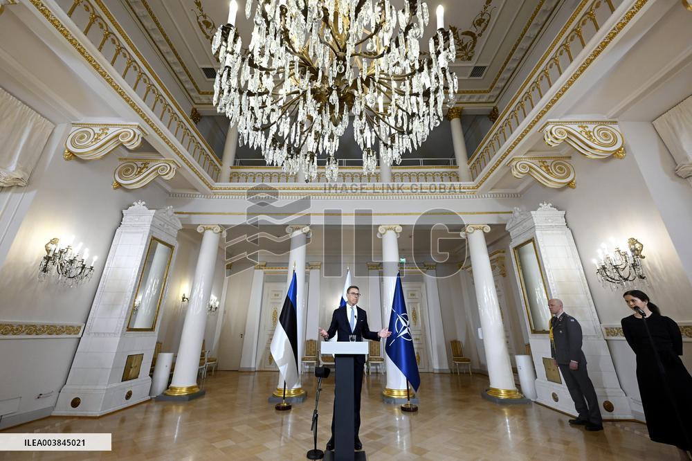 Summit of the Baltic Sea NATO countries in Helsinki