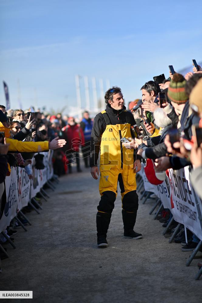Charlie Dalin Wins Vendee Globe in Record Time