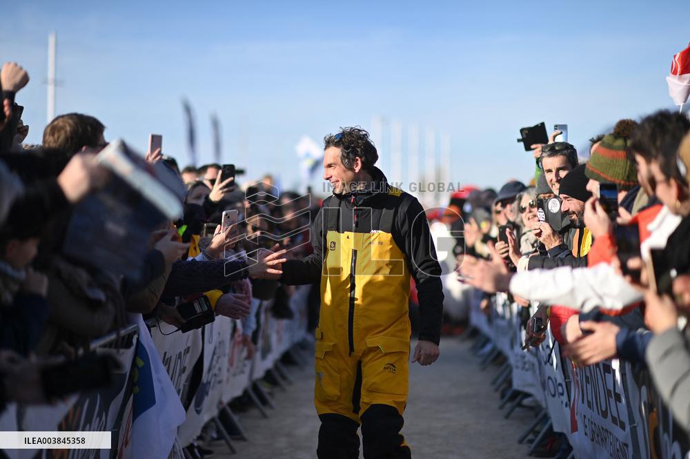 Charlie Dalin Wins Vendee Globe in Record Time