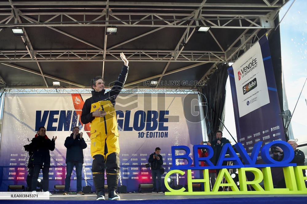 Charlie Dalin Wins Vendee Globe in Record Time