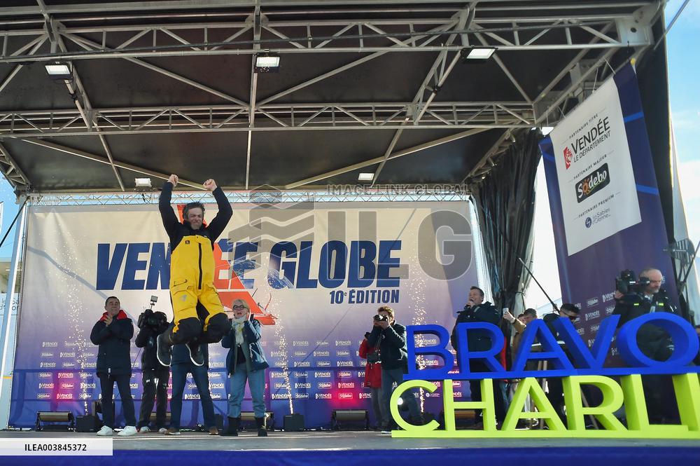 Charlie Dalin Wins Vendee Globe in Record Time