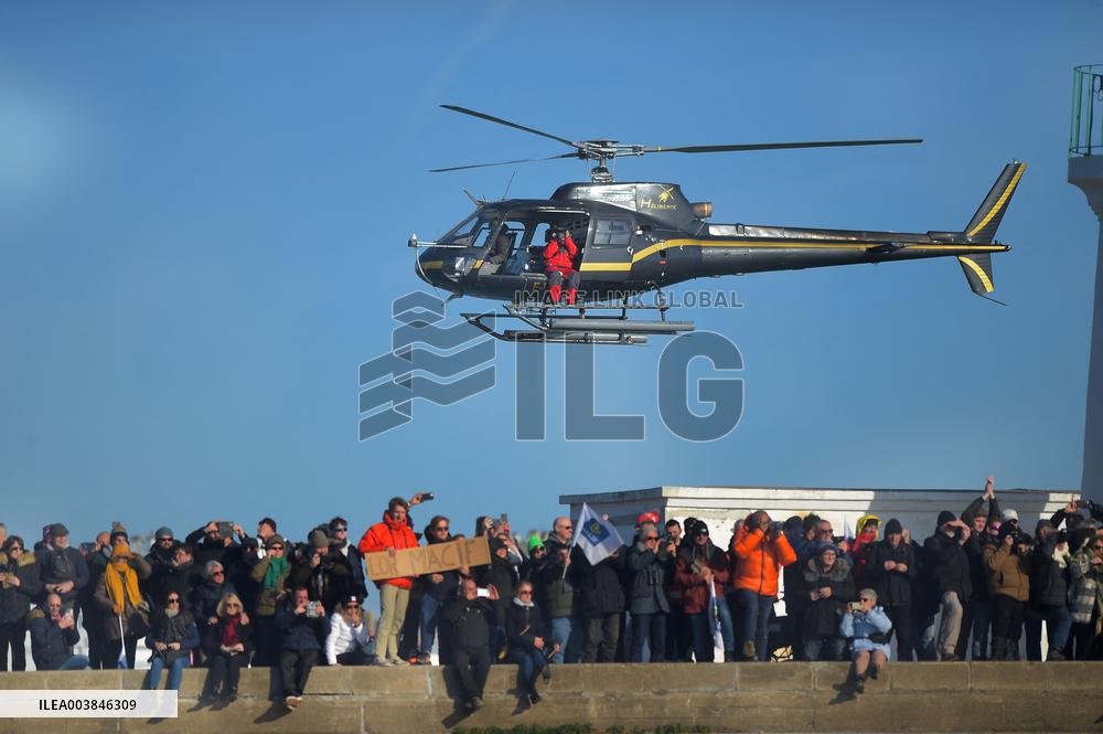 Charlie Dalin Wins Vendee Globe in Record Time - Sables-d'Olonne