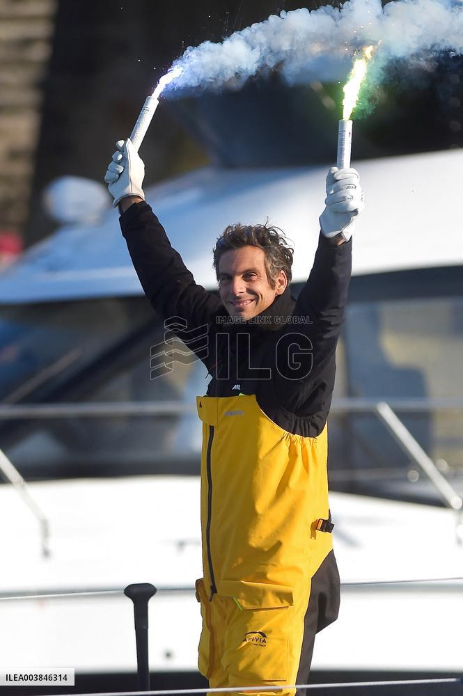 Charlie Dalin Wins Vendee Globe in Record Time - Sables-d'Olonne