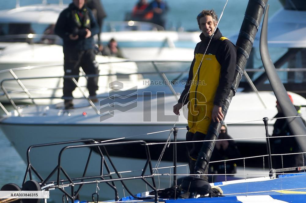 Charlie Dalin Wins Vendee Globe in Record Time - Sables-d'Olonne