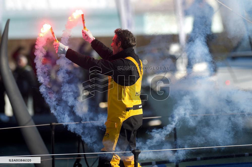 Charlie Dalin Wins Vendee Globe in Record Time - Sables-d'Olonne