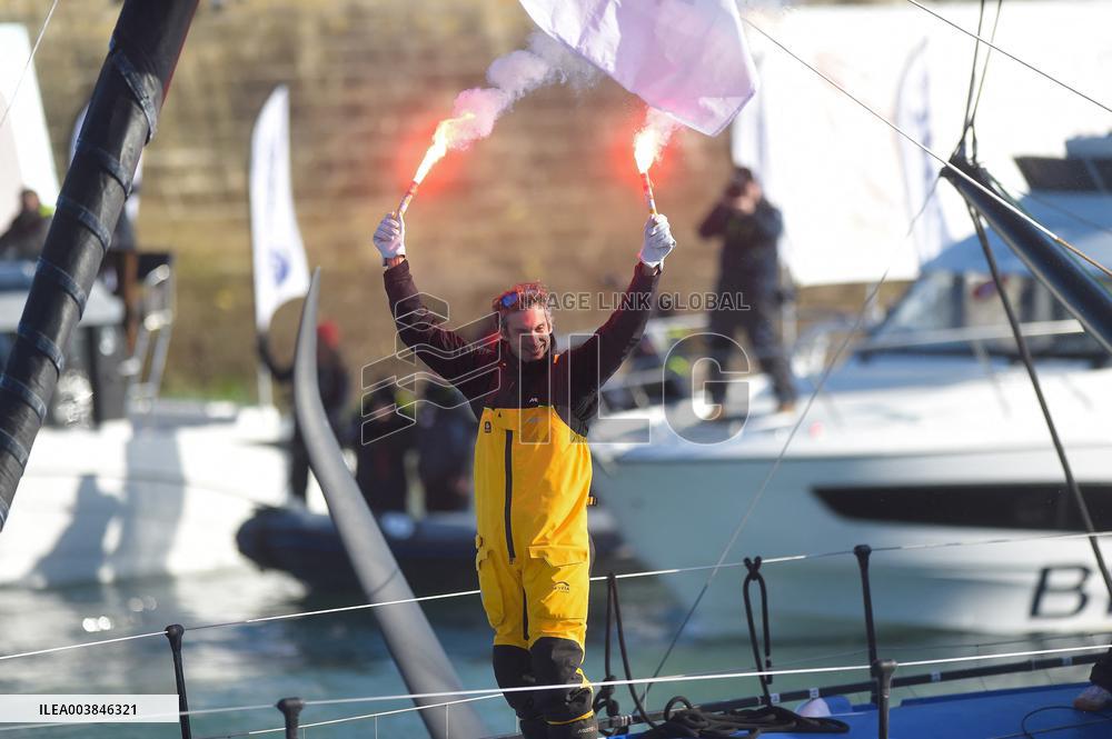 Charlie Dalin Wins Vendee Globe in Record Time - Sables-d'Olonne