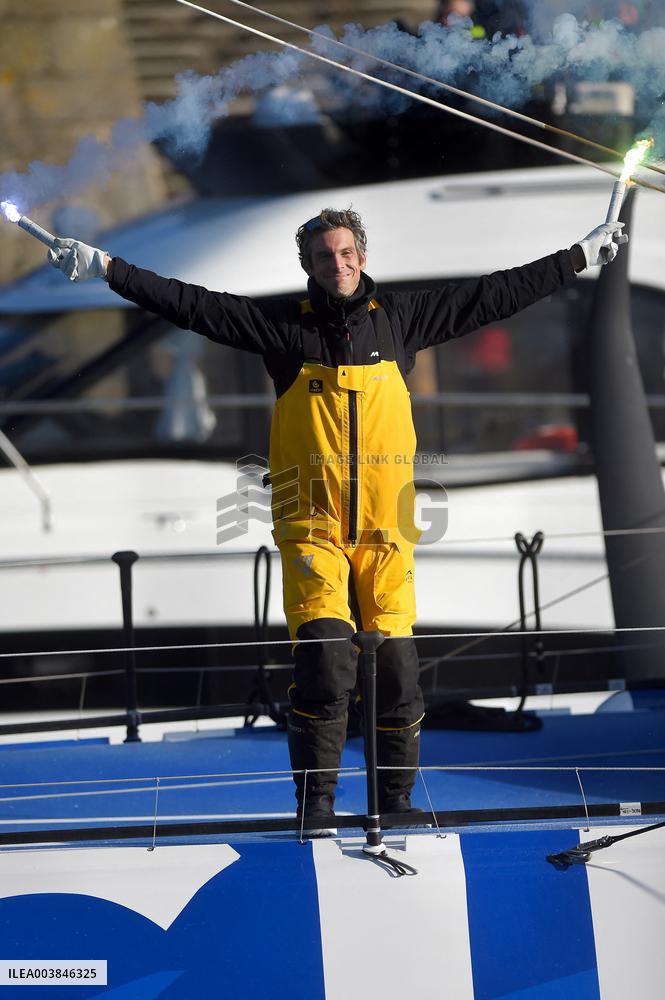 Charlie Dalin Wins Vendee Globe in Record Time - Sables-d'Olonne