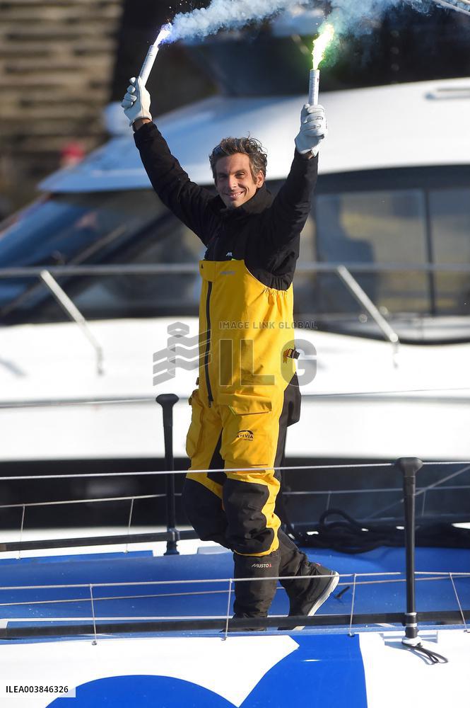 Charlie Dalin Wins Vendee Globe in Record Time - Sables-d'Olonne