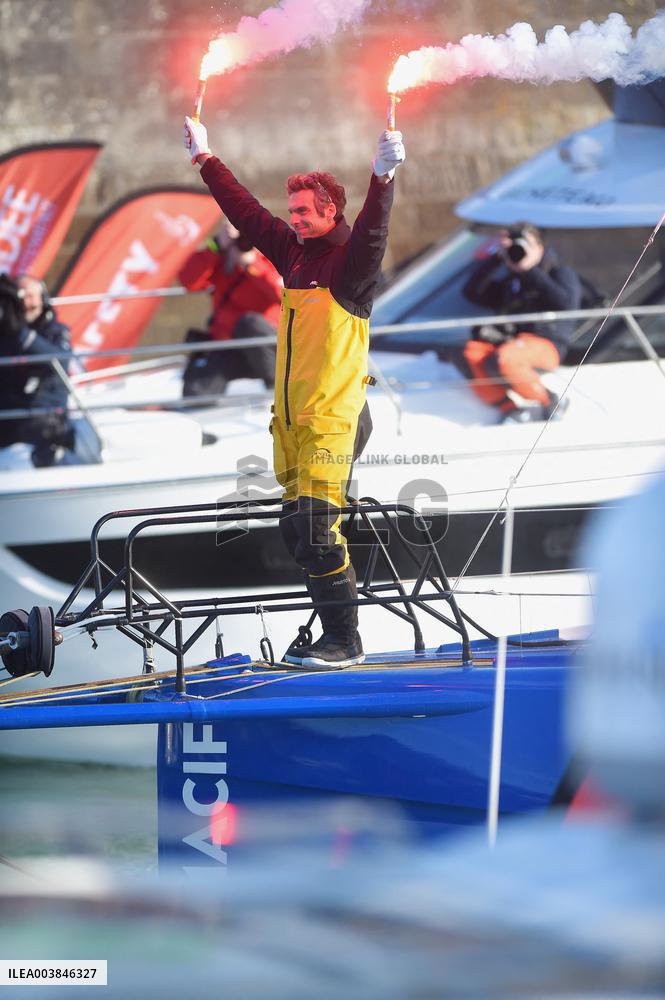 Charlie Dalin Wins Vendee Globe in Record Time - Sables-d'Olonne