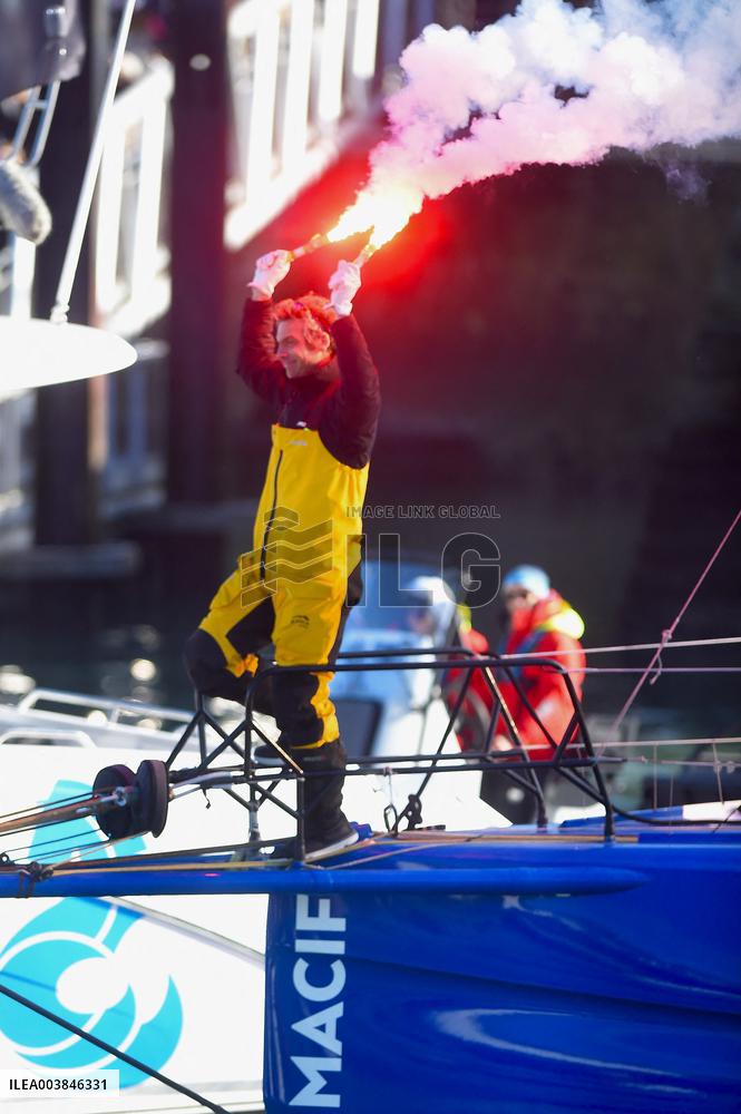 Charlie Dalin Wins Vendee Globe in Record Time - Sables-d'Olonne