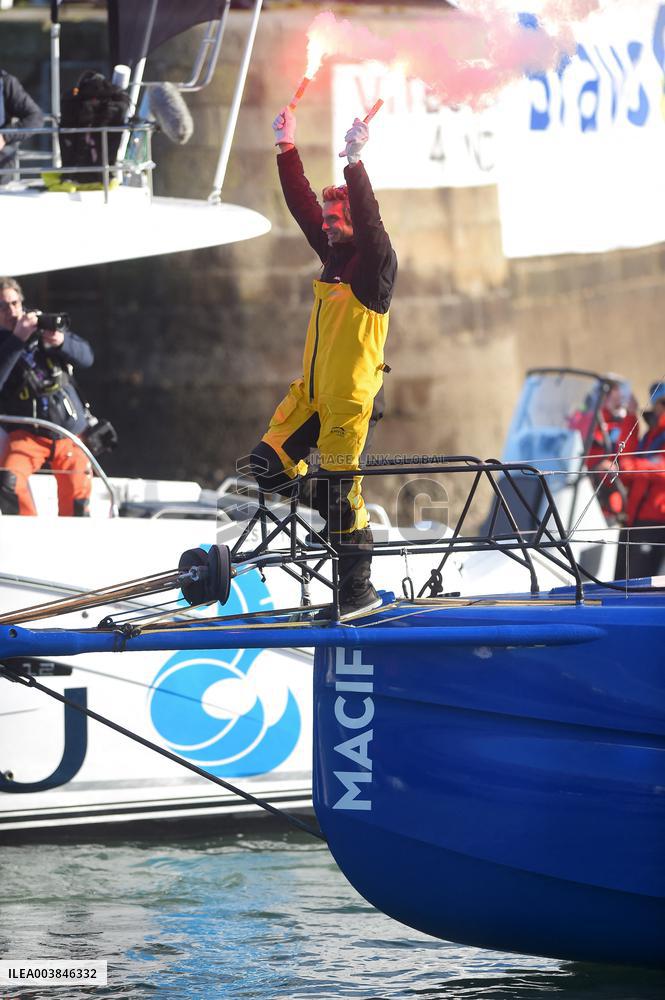 Charlie Dalin Wins Vendee Globe in Record Time - Sables-d'Olonne