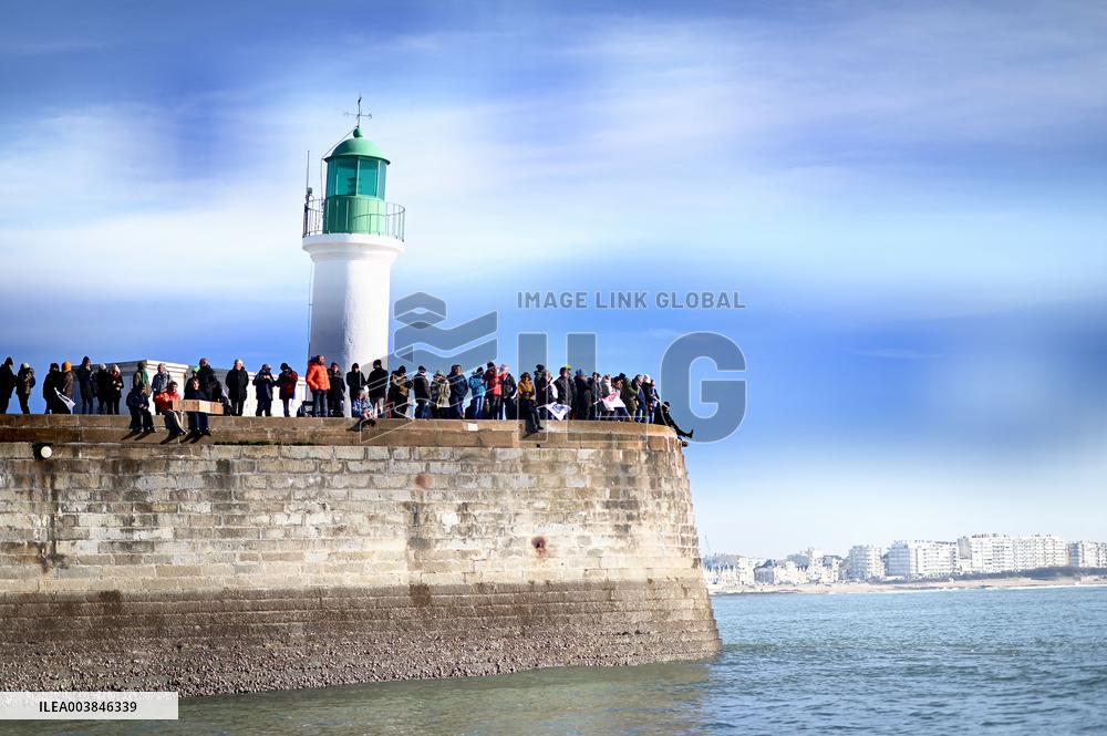 Charlie Dalin Wins Vendee Globe in Record Time - Sables-d'Olonne