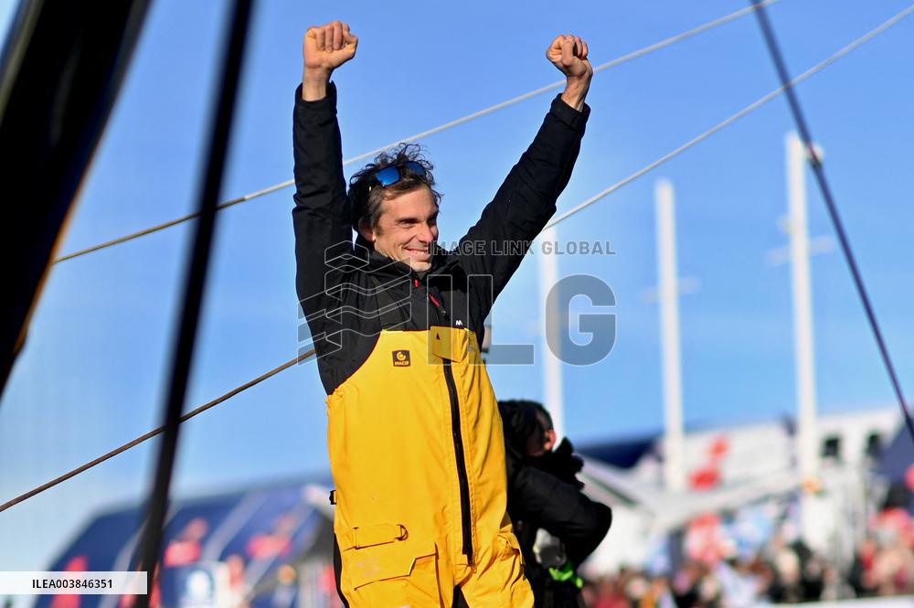 Charlie Dalin Wins Vendee Globe in Record Time - Sables-d'Olonne