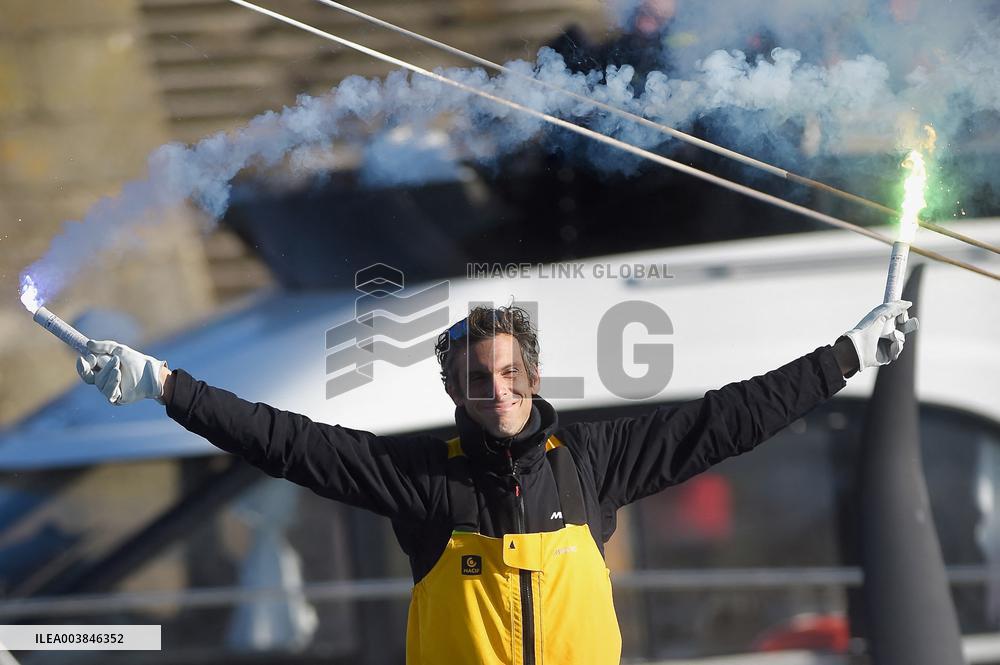 Charlie Dalin Wins Vendee Globe in Record Time - Sables-d'Olonne