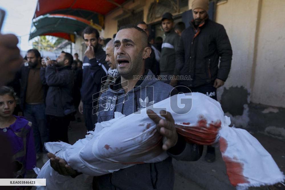 Israeli Attacks On The Gaza Strip Continue