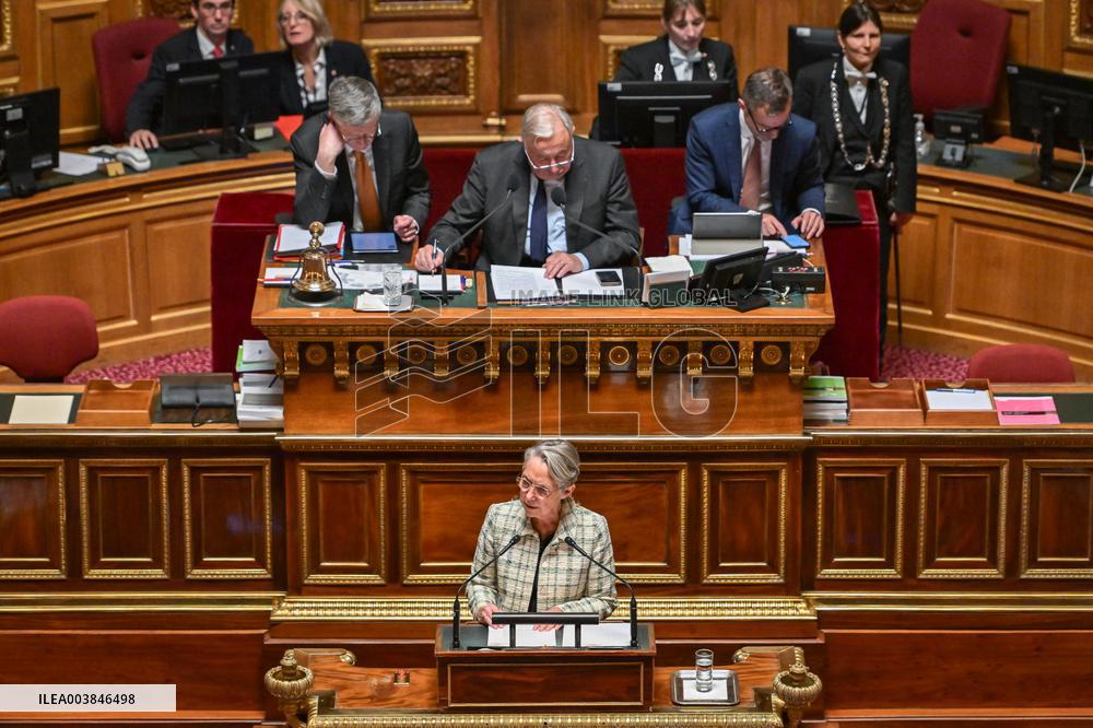 Announcement of the Government Statement at the Senate in Pars FA