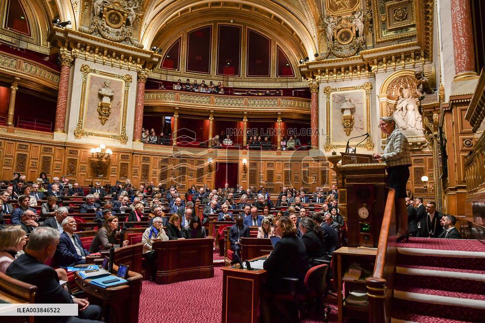 Announcement of the Government Statement at the Senate in Pars FA