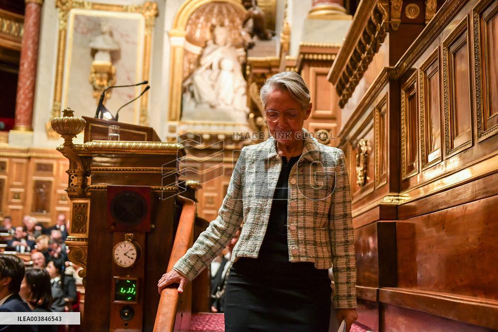 Announcement of the Government Statement at the Senate in Pars FA