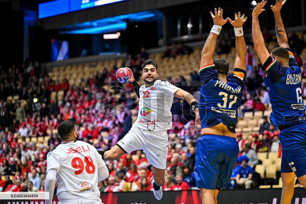 ALTRO - Pallamano - IHF Men's - Handball World Championship - Italy vs Tunisia