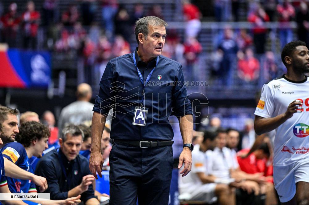 ALTRO - Pallamano - IHF Men's - Handball World Championship - Italy vs Tunisia