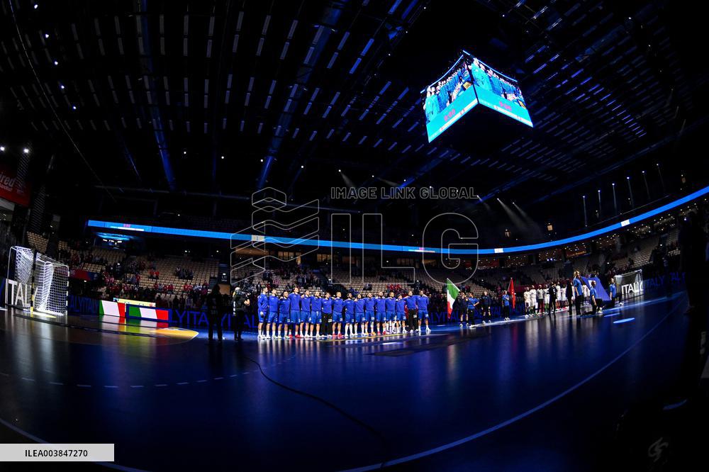 ALTRO - Pallamano - IHF Men's - Handball World Championship - Italy vs Tunisia