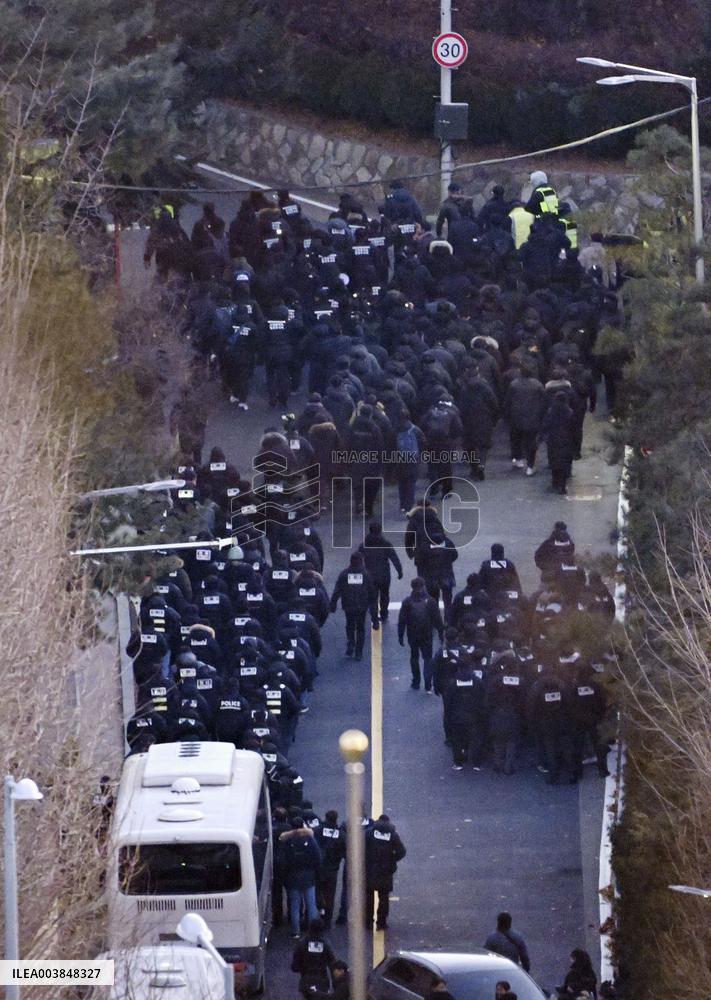 Preparations for detention of impeached S. Korean president