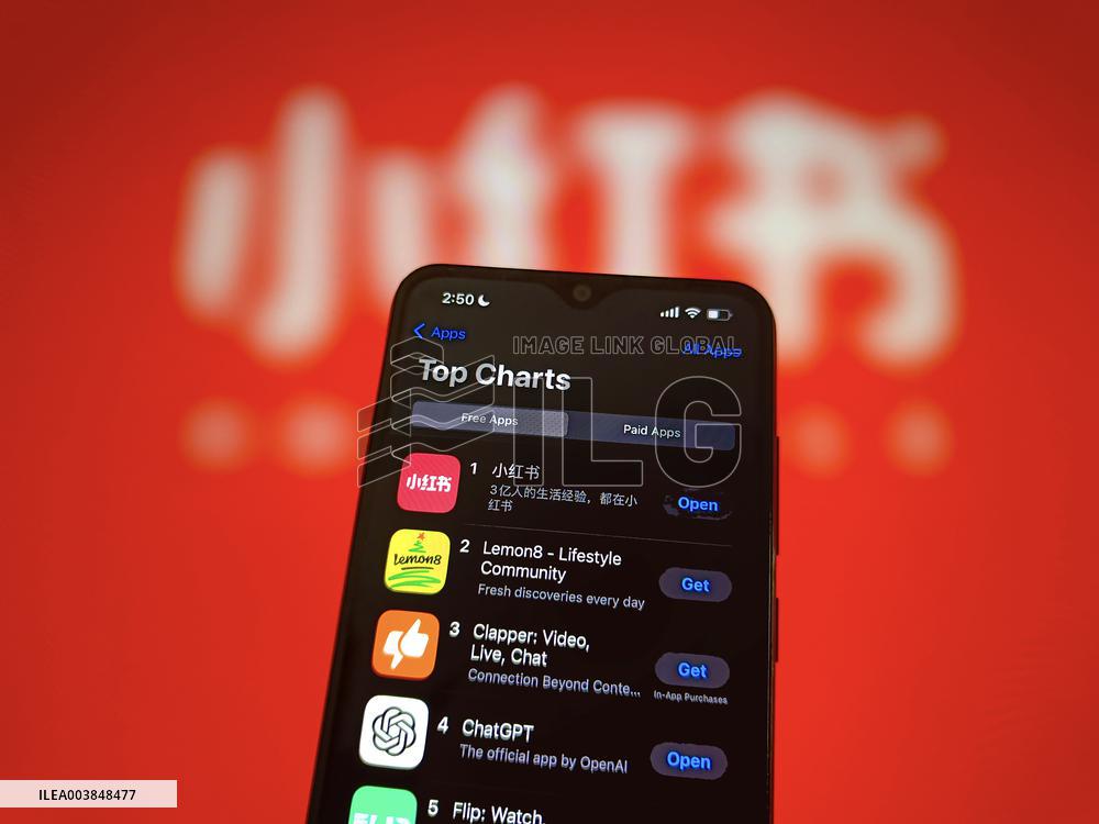 Illustration Photo RedNote