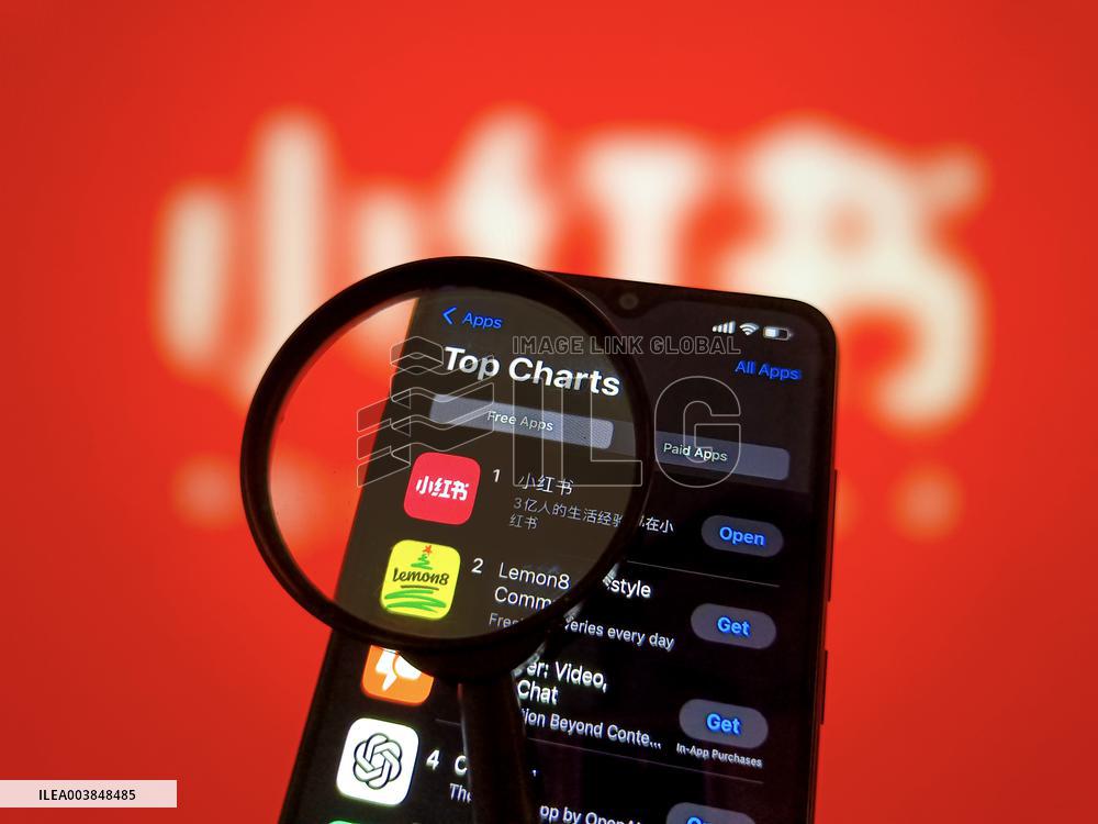 Illustration Photo RedNote