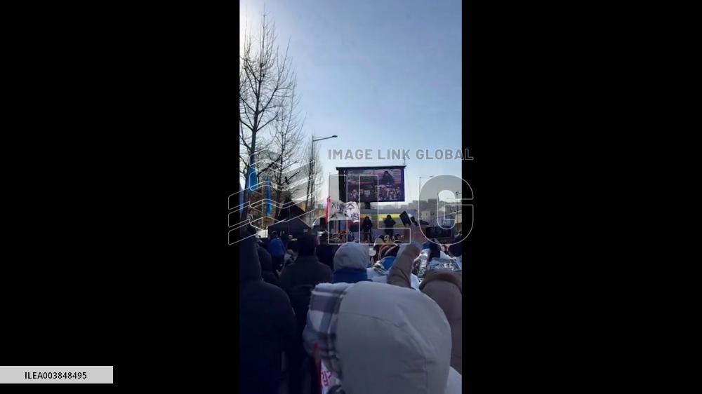 South Korea: People Cheer As Yoon Suk Yeol Arrested In Seoul