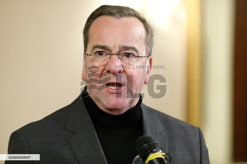 Briefing by German Defense Minister Boris Pistorius