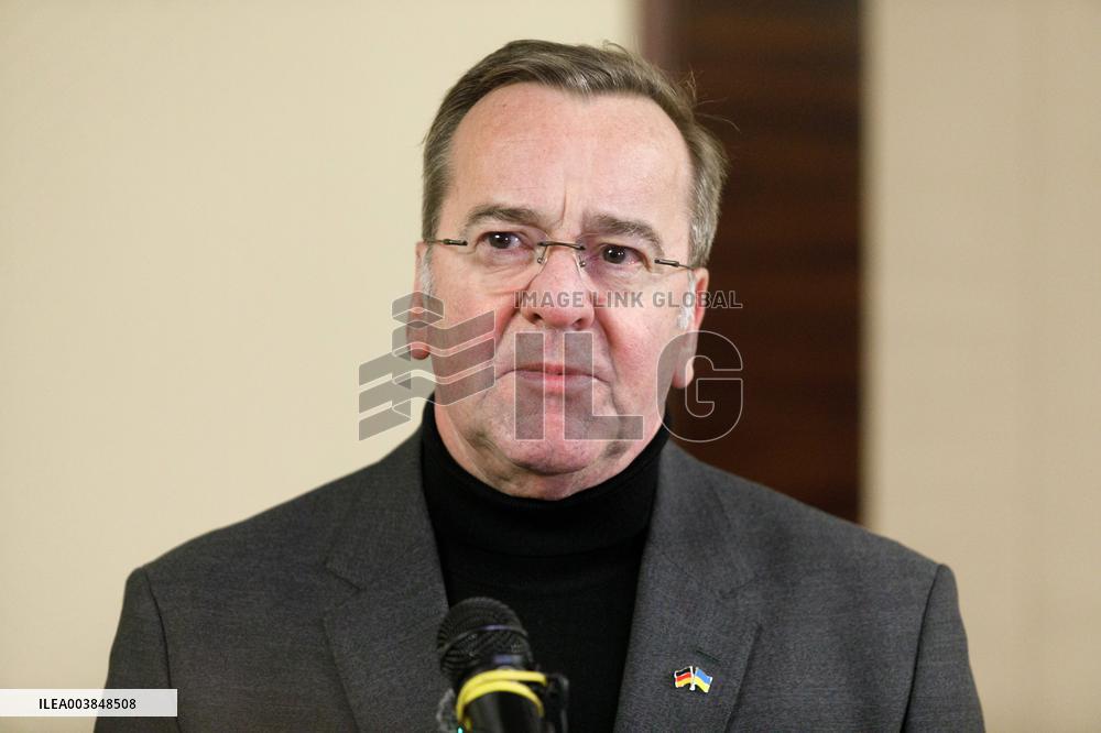 Briefing by German Defense Minister Boris Pistorius